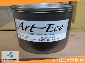 ArtEco Pantone Opague White краска офсетная для листовой печати производство Южная Корея
